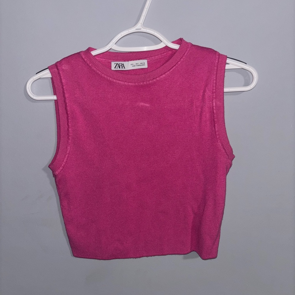 Zara Sweater Tank Top